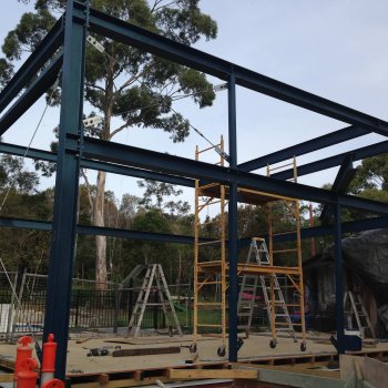 install steel lintels in residential