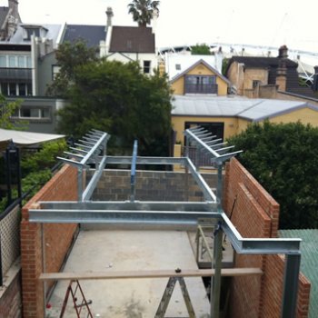 steel lintels in residential